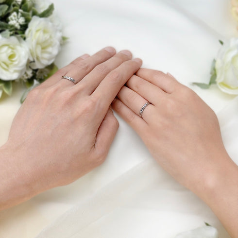結婚指輪(ダイヤモンド) ライラック ~初恋の感動~ DM-107/Ladies